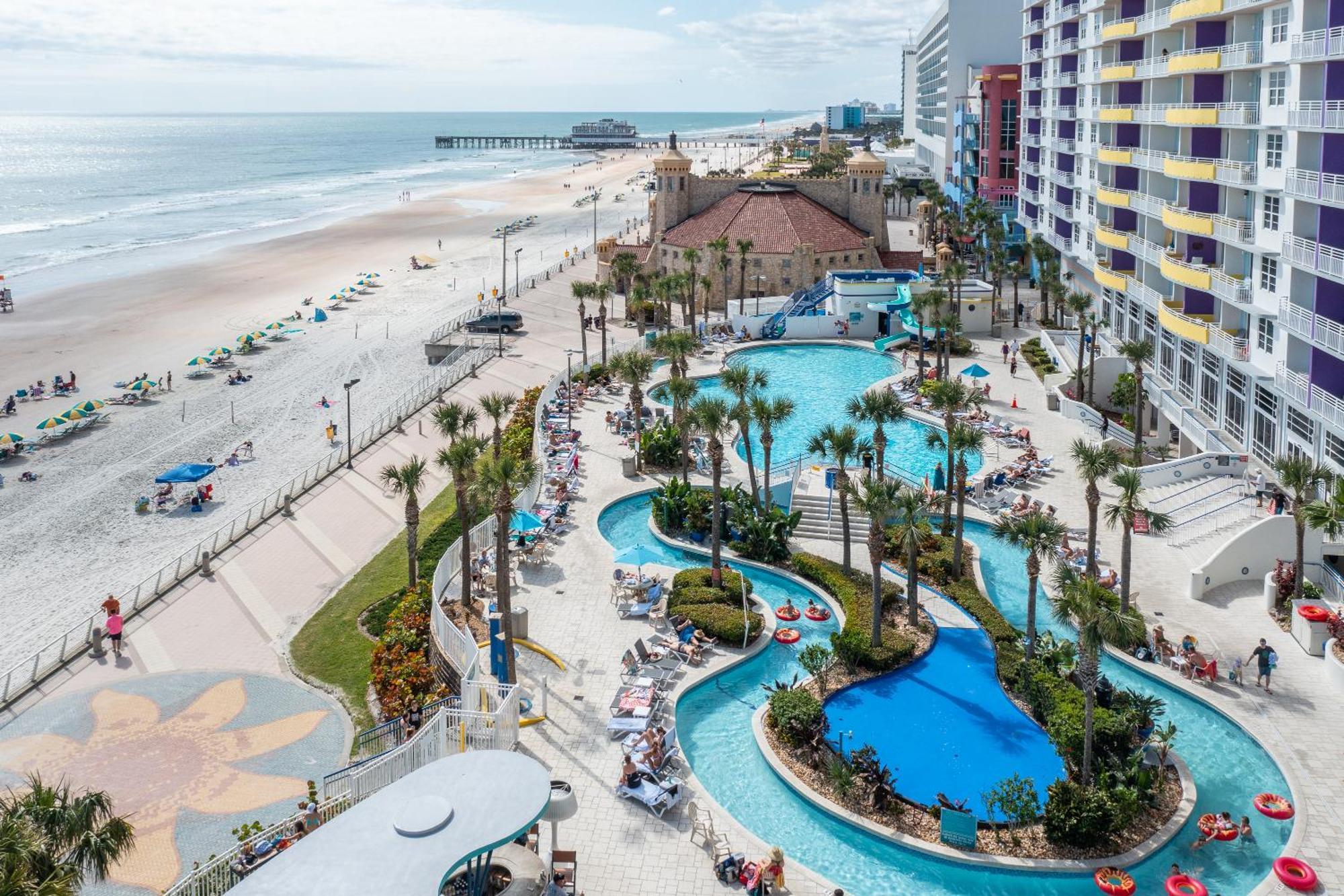 Newly Refurbished 7Th Floor Oceanfront 1 Bedroom At The Wyndham Ocean Walk Daytona Beach Exterior photo
