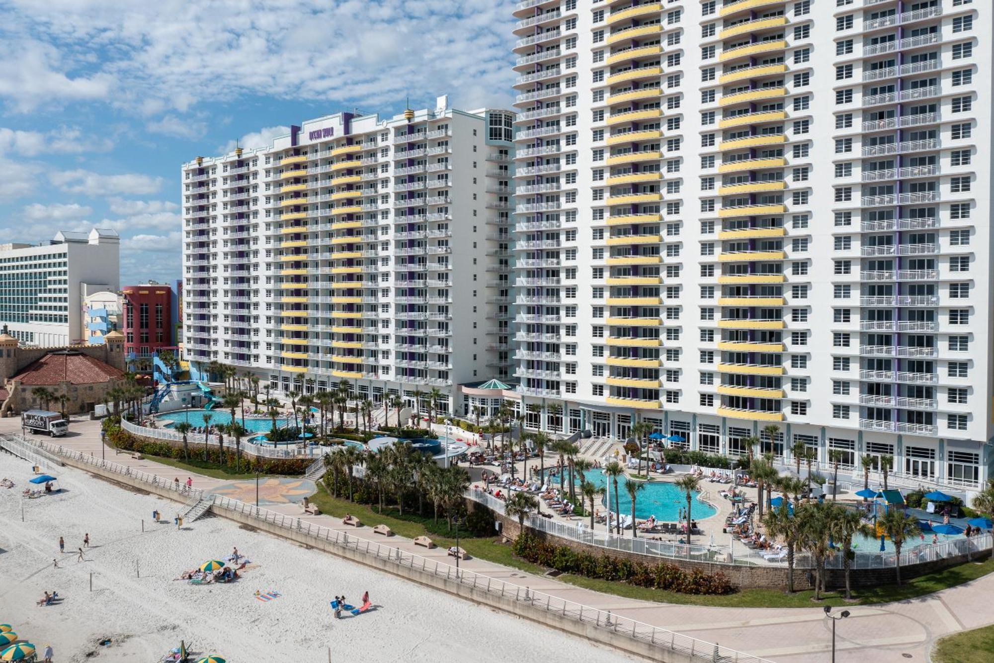 Newly Refurbished 7Th Floor Oceanfront 1 Bedroom At The Wyndham Ocean Walk Daytona Beach Exterior photo